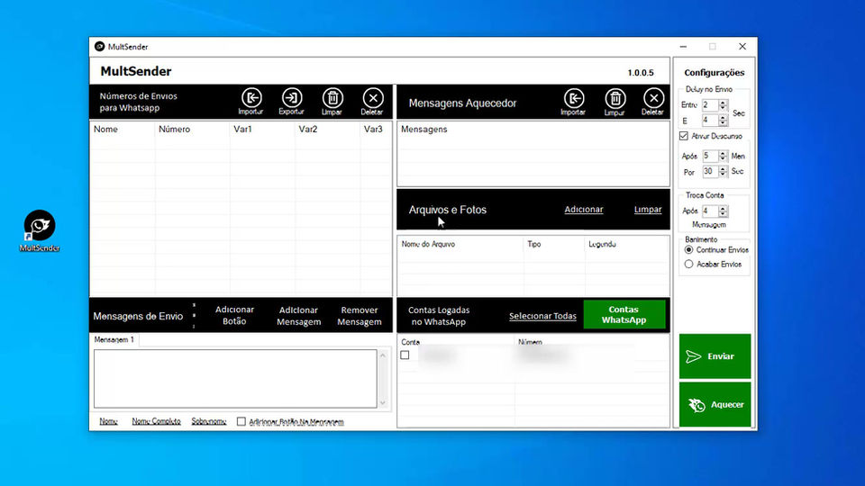 Visão Geral MultSender